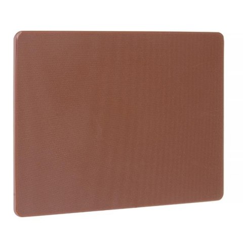Deska do krojenia HACCP 600x400x15 mm brązowa
