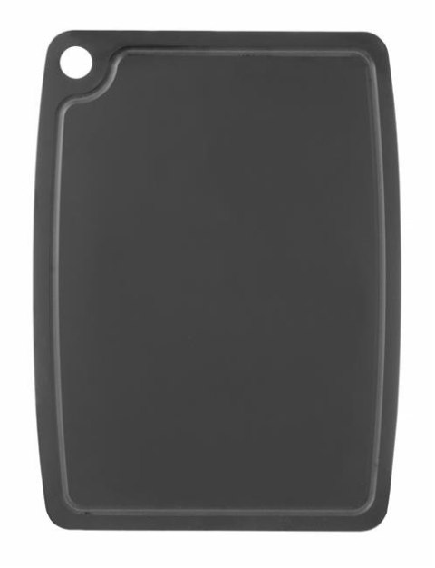 Deska do krojenia z włókna drzewnego, czarny, 300x235x(H)6mm