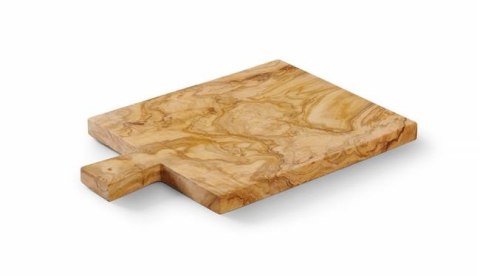 Deska do serwowania z drewna oliwnego,340x230x(H)22mm