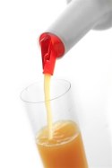 Dyspenser barmański z wymiennymi końcówkami, BarUp, 0,8L, biały, ?90x(H)300mm