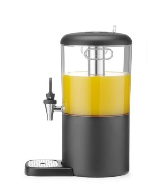 Dyspenser do soków, 4 l UNIQ, czarny, 315x211x(H)431mm