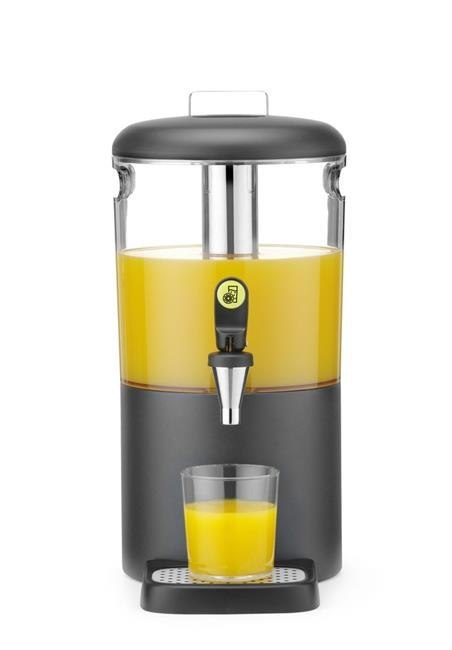 Dyspenser do soków, 4 l UNIQ, czarny, 315x211x(H)431mm