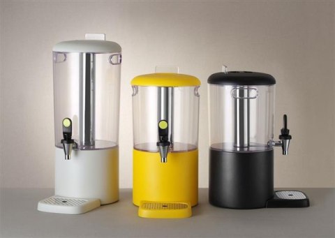 Dyspenser do soków, 4 l UNIQ, żółty, 315x211x(H)431mm