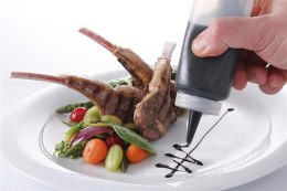 Dyspenser do zimnych sosów, transparentny, o55x(H)205mm 350ml