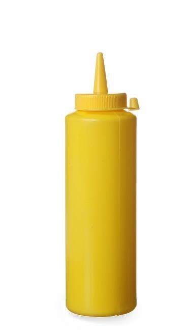 Dyspenser do zimnych sosów, żółty, o70x(H)240mm 700ml