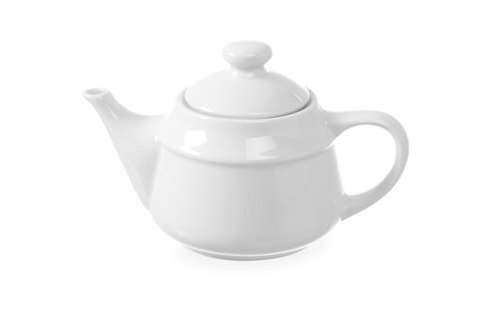 Dzbanek do herbaty Bianco 500 ml, Fine Dine, biały (H)220mm