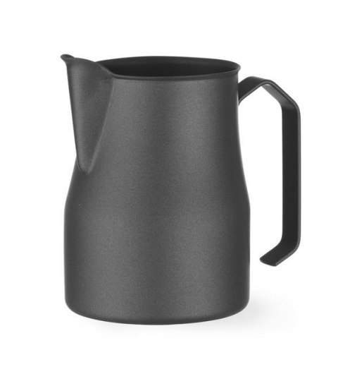 Dzbanek do spieniania mleka - 0,7L, czarny matowy ⌀84x(H)130mm