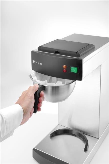 Ekspres przelewowy do kawy, 2L, 220-240V/1400W, 215x410x(H)520mm Wariant podstawowy