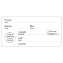 Etykiety Food Safety - "Data przydatności" 500 szt., 100x50mm