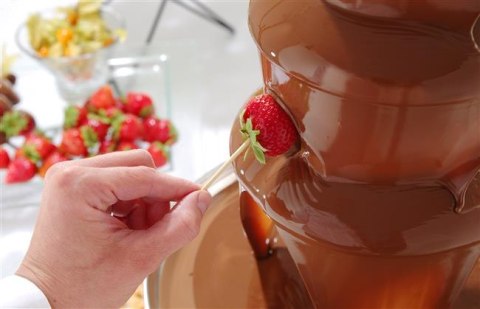 Fontanna do czekolady 5-poziomowa, 230V/265W, ⌀332x(H)709mm