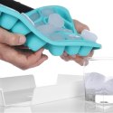 Forma do kostek lodu z tacą i popkrywą BarUp 337x170mm