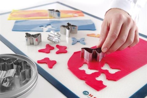 Forma do wycinania motyl - zestaw 8 szt., (H)20mm