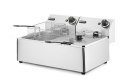Frytownica 2×6 l, 12L, 230V/6600W, 550x430x(H)305mm