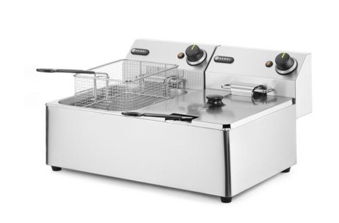 Frytownica 2×6 l, 12L, 230V/6600W, 550x430x(H)305mm