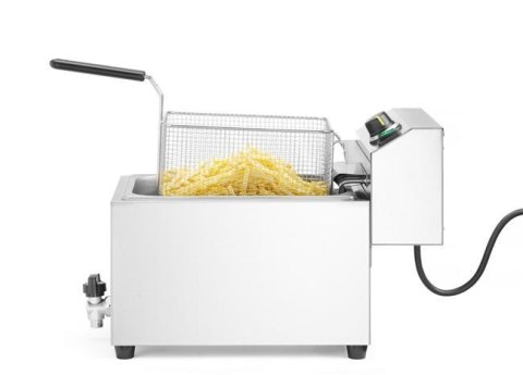 Frytownica XL z kranem spustowym GOLIATH,10L, 400V/10200W, 300x585x(H)392mm