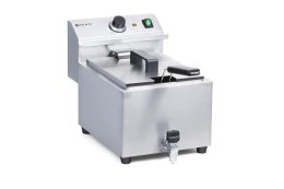 Frytownica MASTERPRO z kranem spustowym - 8L 230V/3500W, 305x515x(H)354mm