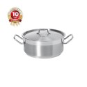 Garnek niski z pokrywką 1,5L, ⌀160x(H)75mm