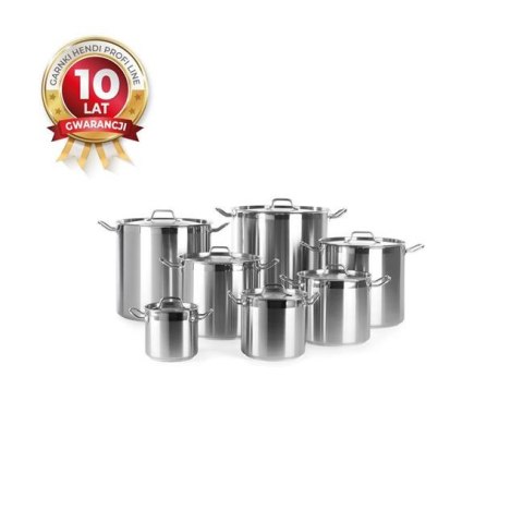 Garnek wysoki z pokrywką, dno "Sandwich" 24L, ⌀320x(H)300mm