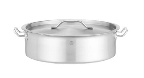 Garnek niski z pokrywką, 10,8L, ⌀360x(H)139mm