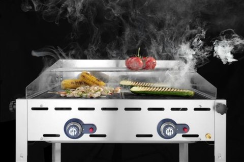 Grill " Green Fire" 2 - palnikowy 11,6kW, 740x612x(H)825mm