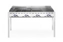 Grill gazowy Green Fire Profi Line 4-palnikowy, 22kW, 1400x612x(H)825mm