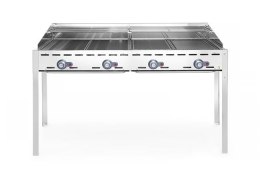 Grill gazowy Green Fire Profi Line 4-palnikowy, 22kW, 1400x612x(H)825mm