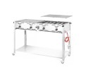 Grill gazowy - Master Quattro 22kW, 1330x600x(H)920mm