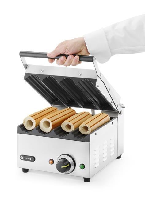 Grill kontaktowy Hot-Dog Panini 385x285x(H)254mm