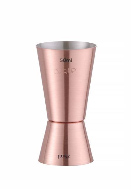 Miarka barmańska miedziana 25/50 ml