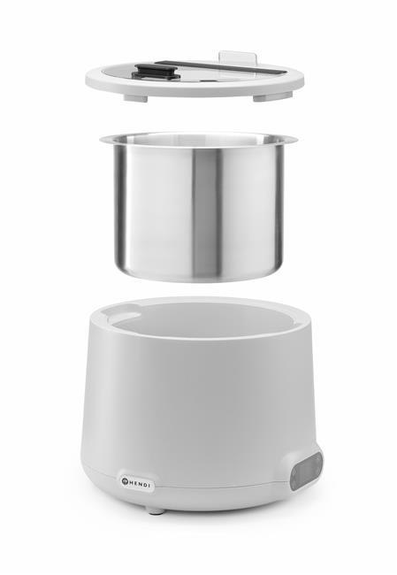 Kociołek do zupy 8L biały HENDI UNIQ