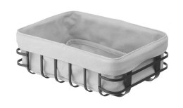 Kosz do pieczywa z workiem, prostokątny 250x180x(H)85mm
