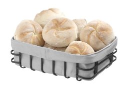 Kosz do pieczywa z workiem, prostokątny 250x180x(H)85mm