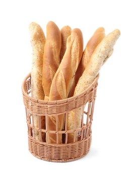 Kosz ekspozycyjny na bagietki 305x320x(H)350mm