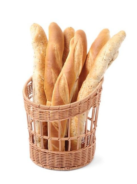 Kosz ekspozycyjny na bagietki 305x320x(H)350mm