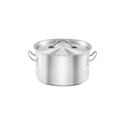 Garnek średni z pokrywką, stalowy, Gredil, Ø 160 mm, V 1.9 l