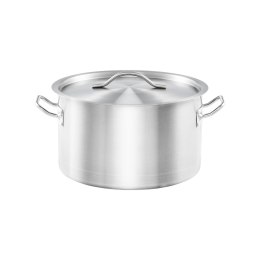 Garnek średni z pokrywką, stalowy, Gredil, Ø 240 mm, V 6.1 l