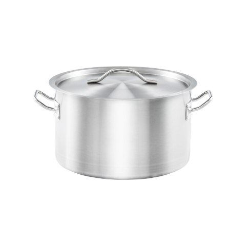 Garnek średni z pokrywką, stalowy, Gredil, Ø 240 mm, V 6.1 l