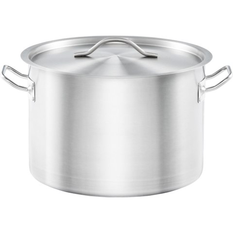 Garnek średni z pokrywką, stalowy, Gredil, Ø 320 mm, V 18 l