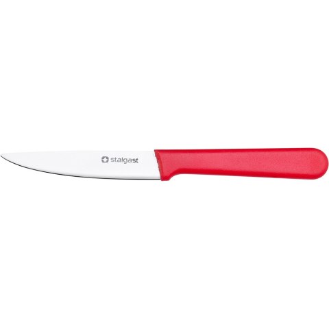 nóż do obierania, uniwersalny, HACCP, czerwony, L 90 mm