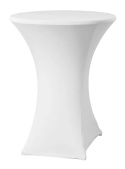 Obrus okrągły, HENDI, biały, ⌀850x(H)1150mm