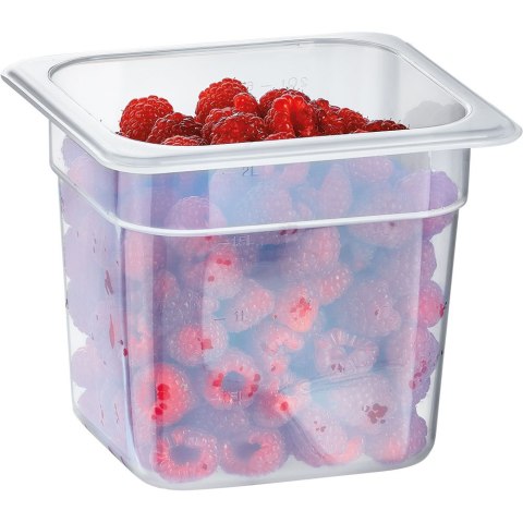 Pojemnik z polipropylenu, Gredil, GN 1/6, H 100 mm