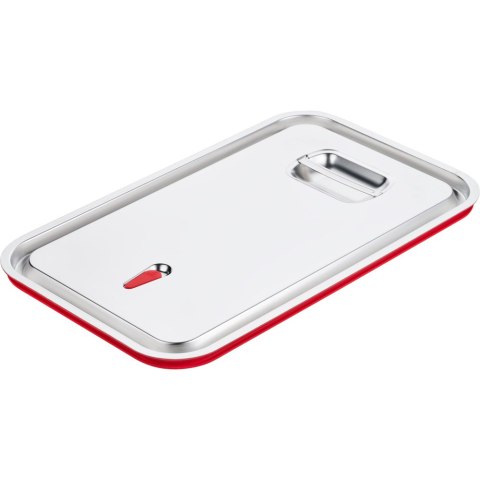 Pokrywka stalowa z uszczelką do pojemników, GN 1/6 Gredil