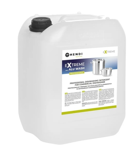 Profesjonalny preparat do mycia naczyń aluminiowych w zmywarkach gastronomicznych 20L