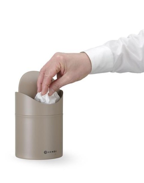 Śmietniczka stołowa 1,2L, beżowy, 120x(H)165mm