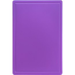 Deska do krojenia, fioletowa, HACCP, 600x400x18 mm