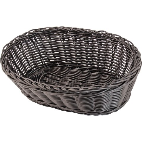 Koszyk uniwersalny z polipropylenu, czarny, Gredil, 255x180 mm