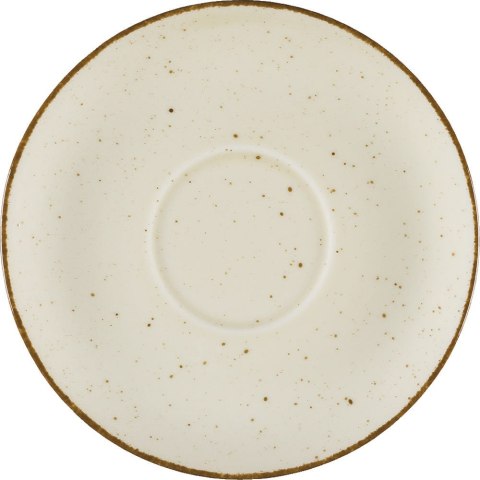 Spodek do filiżanki 390278, kolor kremowy, Aida, Ø 160 mm