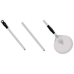 Łopata do pizzy, perforowana, operacyjna, Ø 228 mm, L 1200 mm