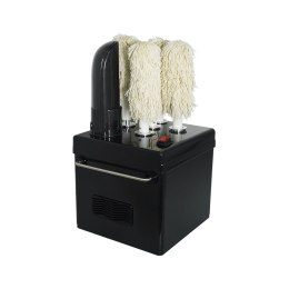 Polerka, urządzenie do polerowania szkła, czarna, 5-szczotek, Gredil, P 1.15 kW, U 230V