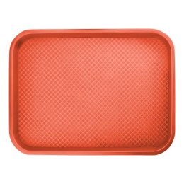 Taca fast food, czerwona, Gredil, 305x410 mm